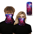 Miniatyrbilde 1 av 3: Bandana - Multifunktionsscarfs Wine red one size