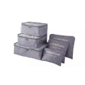Pikkukuva 4 / 8: Travel Organizer Bag Cubes Wine red one size