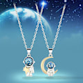 Miniatyrbilde 1 av 5: Vennskapskjede "Astronaut" - Elegant og trendy design Silver one size