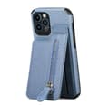 iPhone-deksel med MagSafe Kortholder og Myntlomme Blue Iphone 13 Mini