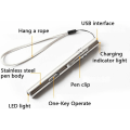 Miniatyrbillede 2 af 5: Pakke med 3 sygeplejerskepennelys, medicinsk pennelys, USB-genopladelig LED-lommelygte, rustfrit stål lommelygte til læger, studerende, læger