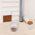 Miniatyrbillede 4 af 5: Møbelglider Stoleben Gummikopper, 16 stk. Skridsikre Silikonefødder til Bordbenkopper (49-55mm)