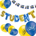 Studentpakke S - Ballonger, Girlander til Student