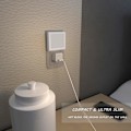 Miniatyrbild 4 av 5: Plug-in dimbar LED-nattlampa med automatisk skymningssensor, mjukt varmvitt nattljus för hallar, sovrum, barnrum, kök, st