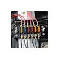 Miniatyrbillede 4 af 5: 12v bilsikringboks 6 vejs sikringsboks til ATO/ATC 1-20A sikring DC32 V M5 skrueforbindelse sikringsholder med sikring (6 vejs uden negativ pol)
