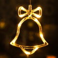Miniatyrbilde 4 av 5: Batteridrevne LED-juledekorasjonslys, julevindudekorasjonslys, juletrelys, soveromsfe-lys, vindu Ch