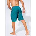 Miniatyrbild 3 av 5: Snabbtorkande badshorts för män med ficka med dragkedja, badshorts för män - Utan meshfoder - XL - Sjögrön