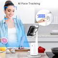 Miniatyrbild 4 av 5: Automatisk Spårning Telefonhållare, Automatisk Ansiktsspårning Stativ, Portabel Allt-i-ett Smart Selfie Stick 360 Rotation Snabb Ansikts- & Objektspårning Kameraman Robo