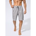 Miniatyrbild 2 av 5: Snabbtorkande badshorts för män med ficka med dragkedja, badshorts för män - Utan meshfoder - XL - Ljusgrå