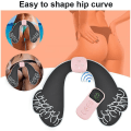 Miniatyrbilde 3 av 3: Smart fitness kroppsslankende treningsmassasjeapparat for avslappende håndmassasje, trådløs hoftesmuskelstimulator, svart a