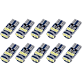 Miniatyrbild 1 av 5: Sats med 10 T10 W5W LED-lampor Canbus felfri 15 st SMD 4014 Bil LED-lampor 194 168 2825 Vit 6000K för innerbelysning, bagageljus, L