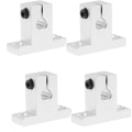Pikkukuva 4 / 5: x 500 mm lineaariakseli Ø 8 mm Vaakasuora lineaarinen kuulalaakeriohjaus + 4 x SK8-tuet + 4 x SCS8UU-laakerilohkot