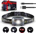 USB Oppladbar LED Hodelykt - Super Sterk, Vanntett, Lett & Komfortabel