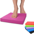 Miniatyrbild 2 av 5: Mjuk balansplatta TPE yogamatta skumövningsplatta tjock balansdyna fitness yoga pilates balansbräda för sjukgymnastik Ellips blå