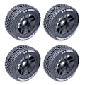 Miniatyrbillede 3 af 5: 111Mm 1/8 Skala RC Off Road Dæk Hjul 17Mm Hex til ARRMA Redcat Team Hobao