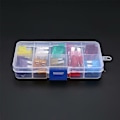 Miniatyrbillede 4 af 5: 50 stk. blandet medium standard bladfuse 32v assorteret sæt bil auto 3a-40a+boks til bil varevogn lastbil coa