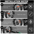 Miniatyrbilde 3 av 5: 22800 Stud Installer Tool, Dekk Stud Tool, Pigger Til Alle Bilhjul Og Lette Lastebil Pigger