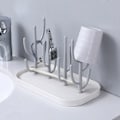Miniatyrbild 3 av 5: Abs diskställ - Kaktusform - För babyflaska, bestick, nappar, halsband, örhängen, ringar, koppar (C)