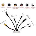 Miniatyrbillede 3 af 5: 17A Tre-Mode Sinus Bølge Ebike Controller til Modifikation af 24V 36V 48V 250W350W Elektrisk Cykelmotor Lithiumbatteri