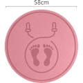 Miniatyrbillede 2 af 5: yogamåtte, hoppemåtte - PINK HIASDFLS