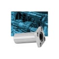 Miniatyrbillede 5 af 5: Rustfrit stål firkantet flange kugleleje bøsning lang lineær bevægelse kugleleje ring LMK10LUU(10mm)