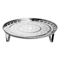 Miniatyrbilde 5 av 5: Premium 304 Rustfritt Stål Dampstativ - 8.7 Tommers Dampbrett med Avtakbare Ben for Instant Pot & Kokekar