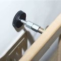 Miniatyrbillede 2 af 5: Justerbare sengegavlpropper Gevind seng rammestabilisator Anti-shake værktøj Teleskopisk beslag til soveværelse vægsenge Garderober Stole Sofa