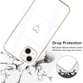 Pikkukuva 3 / 5: iPhone 13 -kuori söpöllä suojakuorella, valkoinen