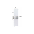 Miniatyrbillede 2 af 5: 6W Indendørs LED Vægskinne 6000K Kold Hvid Akryl Vægslampe Moderne Design Størrelse: 29x11CM Bruges til at dekorere stue soveværelse gang trappe