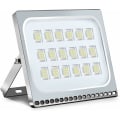 Miniatyrbillede 1 af 4: 100W LED-projektør, [ultraflad] kølig hvid 8000K LED-projektør, IP65 udendørs LED-projektør til have / stadion / garage / lager