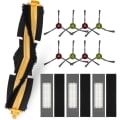 Miniatyrbillede 1 af 5: Reservedele til Ecovacs Deebot Ozmo T5 T8 Tilbehørssæt 1 Hovedbørste, 3 Hepa-filtre, 8 Sidebørster
