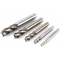 Pikkukuva 4 / 5: Jyrsinterä, HSS CNC sylinterimäinen varren päätyjyrsin, 4/6/8/10mm sylinterimäinen varren jyrsinterä, CNC-datakeskukseen, kaiverrettu (4mm)
