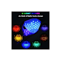 Miniatyrbillede 2 af 5: LED Pool Light, Vandtæt Flydende LED Lys, IP68 Disco LED Undervandslys med 6 Forskellige Farvetilstande, Undervands LED Lys til Svømning