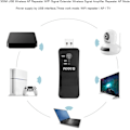 Miniatyrbild 3 av 5: USB WiFi Repeater - Trådbunden/Trådlös AP för Smart TV - Högeffekts Hotspot-förlängare