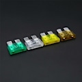 Miniatyrbillede 5 af 5: 50 stk. blandet medium standard bladfuse 32v assorteret sæt bil auto 3a-40a+boks til bil varevogn lastbil coa