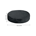 Miniatyrbild 2 av 5: Rund poolskydd - Poolskydd  Dammsäker Vattentät Skyddsöverdrag  Badkar Spa-skydd  Diameter: 16230CM-DENUOTOP