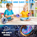 Miniatyrbild 4 av 5: Handstyrd Flygande Spinner - RGB UFO Drönare - Inomhus/Utomhus Leksak för Barn/Vuxna (Blå)