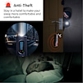 Miniatyrbild 4 av 5: Dold Kameradetektor med Signalstyrkedetektering, Infraröd Kameradetektor, Vibrationslarm och Magnetfältsdetektering - Skydda Privatlivet