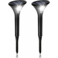 Miniatyrbillede 1 af 5: Udendørs solcellelampe med bevægelsessensor, vandtæt IP65, trådløs dæmpbar sikkerhedslampe LED solspot til