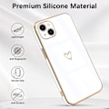 Pikkukuva 2 / 5: iPhone 13 -kuori söpöllä suojakuorella, valkoinen
