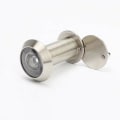 Miniatyrbilde 1 av 5: Dørkikkert, 200～ messingkikkert med overvåkningsdeksel for montering i 35mm-60mm dørblader (4 stk, børstet stål)