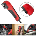 Miniatyrbilde 3 av 5: Skrutrekkeradapter, 90° skrutrekkeradapter, 90 graders vinkel, rettvinklet skrutrekker, ledd, for 18V slagdriver og bor