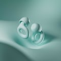 Pikkukuva 4 / 5: Uudelleenkäytettävät melua vaimentavat korvatulpat - 24 dB SNR, mukautettava istuvuus nukkumiseen, keskittymiseen ja matkustamiseen (1 pari)