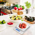 Miniatyrbillede 4 af 5: Gramvægt Digital køkkenvægt Mini lommestørrelse med LCD-display platform til madlavning bagning smykker vægt postpakke 1000g/0.1g
