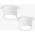 Miniatyrbillede 1 af 5: LED loftslampe hvid varm hvid 3000K 12W sæt med 2 loftslamper stue spisestue køkken korridor soveværelse Ø140MM [Ene