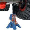 Miniatyrbild 5 av 5: 3 ton stege modell axel stativ lyft spärr tung rack fordon golv för TRX4 D90 CC01 RC blå