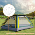 Miniatyrbilde 4 av 5: 14 stk teltplugger plugger spiker kroker kraftig metall trampolineplugger galvaniserte hageplugger campingplugger for presenning fotballnett ma