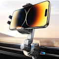 Miniatyrbild 1 av 5: Mobilhållare för Bil - 360° Rotation, Blockerar Aldrig Luftventilen, Passar iPhone 12-16 Pro Max & Samsung Galaxy