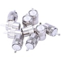 Pikkukuva 1 / 5: 10 kpl Uhf-urosliitin Pl259 juotosliitin Rg8 Rg213-kaapeli Lmr400 7D-Fb hopea