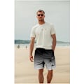 Miniatyrbild 3 av 5: Badbyxor för män, Hawaiianska badshorts med meshfoder, badkläder, strandshorts med fickor, storlek XL